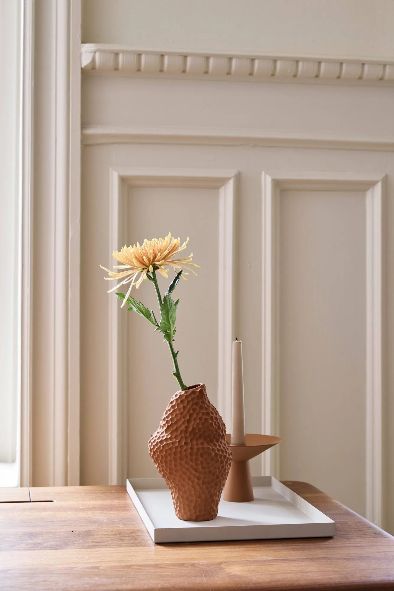 Isla vase 20 cm, Terrakotta Cooee Design