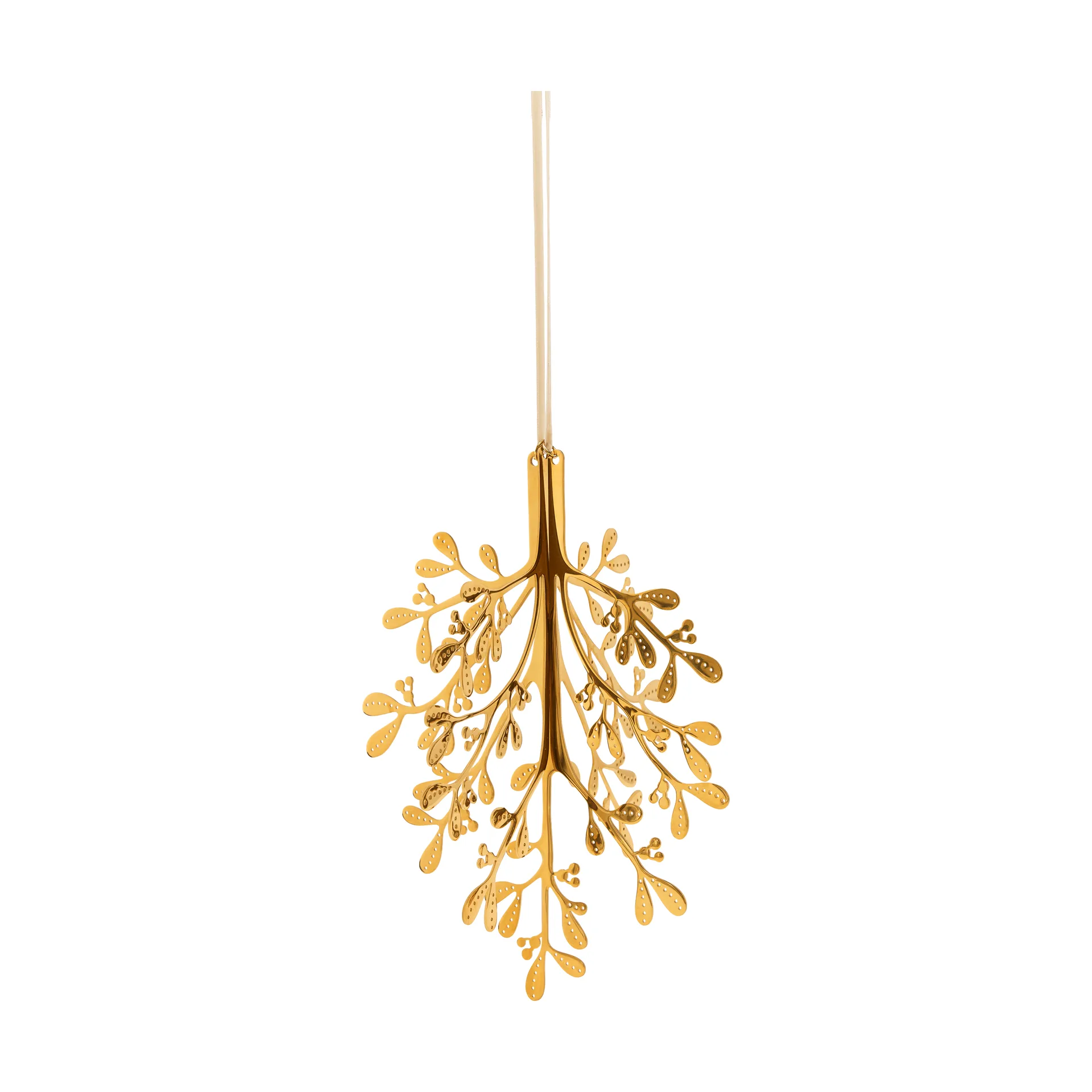 Mistletoe juleophæng 2-pak, Messing, 29 cm Cooee Design