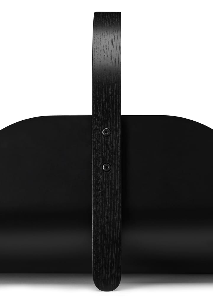 Woody brændekurv, Black stained oak Cooee Design