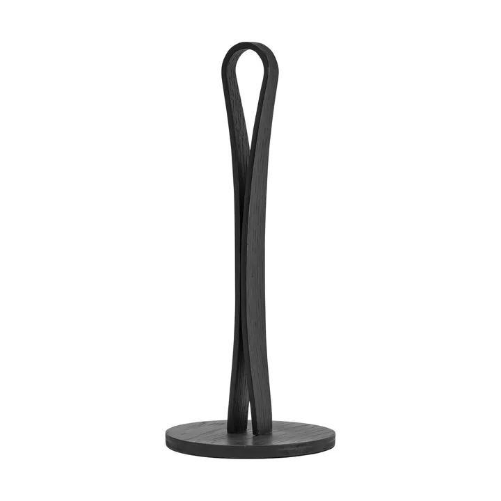 Woody køkkenrulleholder - Sortbejdset eg - Cooee Design