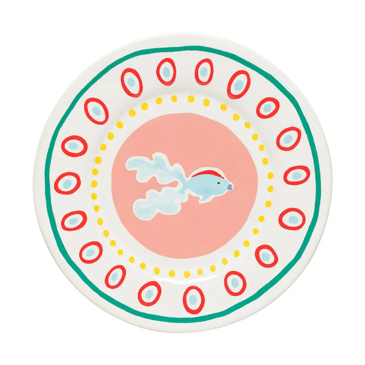 Summer Bliss desserttallerken - Guppy, Ø22 cm - Costa Nova
