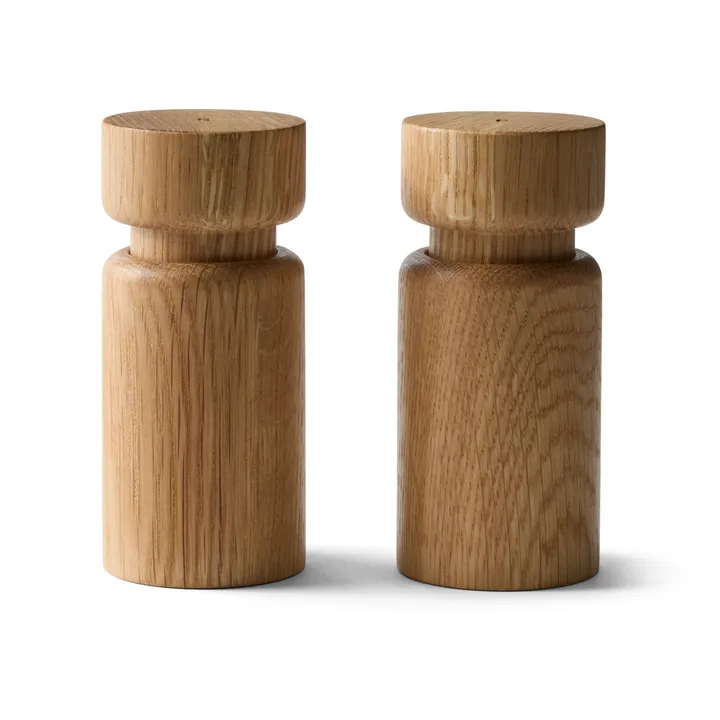 Helsinki salt- og peberkværnsæt - Oak, 2 dele - Crushgrind