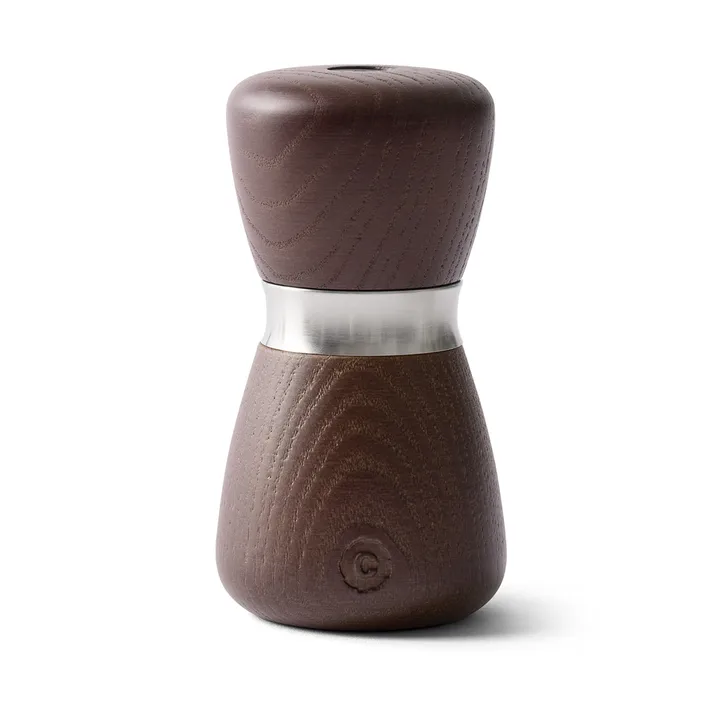 Kyoto krydderikværn - Brown glaze, FSC ash, 10 cm - Crushgrind