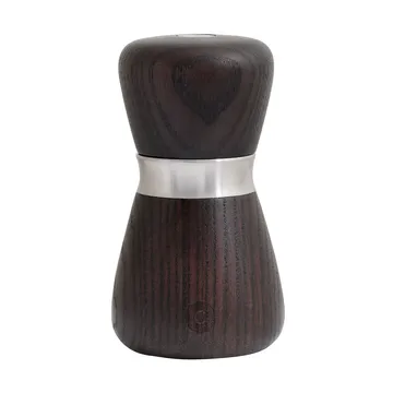 Kyoto krydderikværn - Brown glaze, FSC ash, 10 cm - Crushgrind
