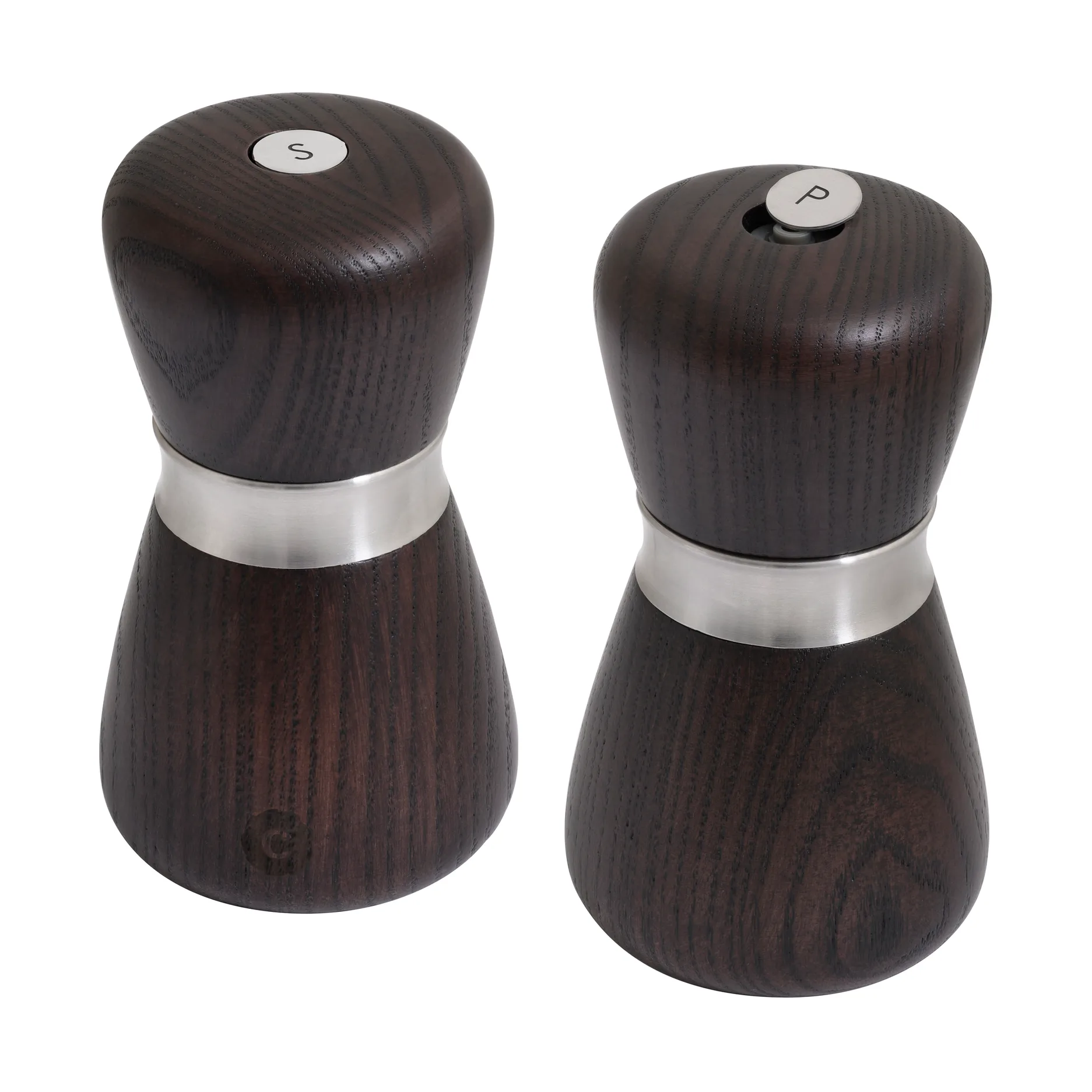 Kyoto krydderikværn, Brown glaze, FSC ash, 10 cm Crushgrind