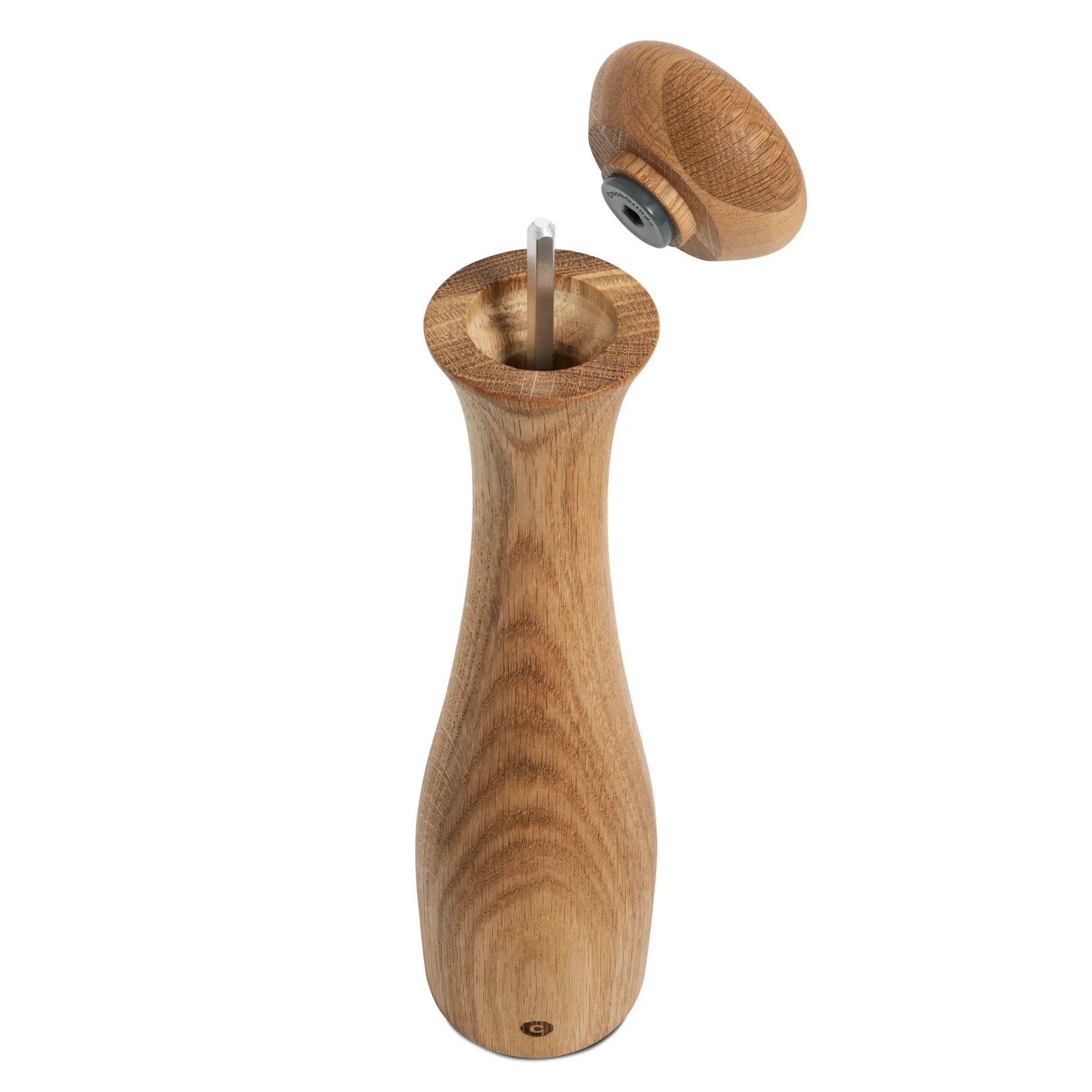 Lyon krydderikværn, Natural, FSC oak, 30 cm Crushgrind