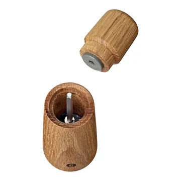 Stockholm krydderikværn - Natural, FSC oak, 17 cm - Crushgrind