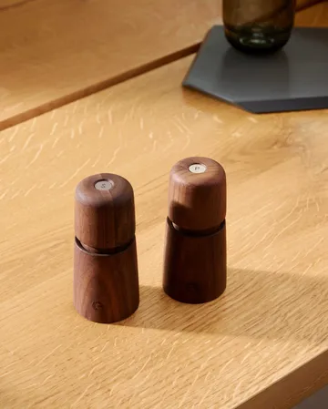Stockholm krydderikværn - Natural, FSC walnut, 11cm - Crushgrind