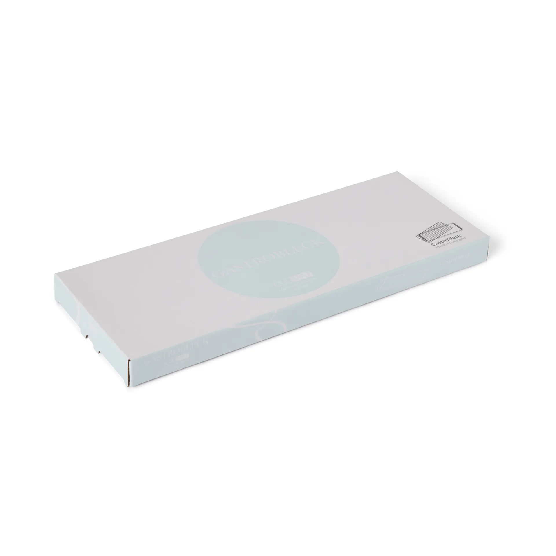 Culimat gastro fad med afkølingsrist, Rustfrit stål, 38x14x2,5 cm Culimat