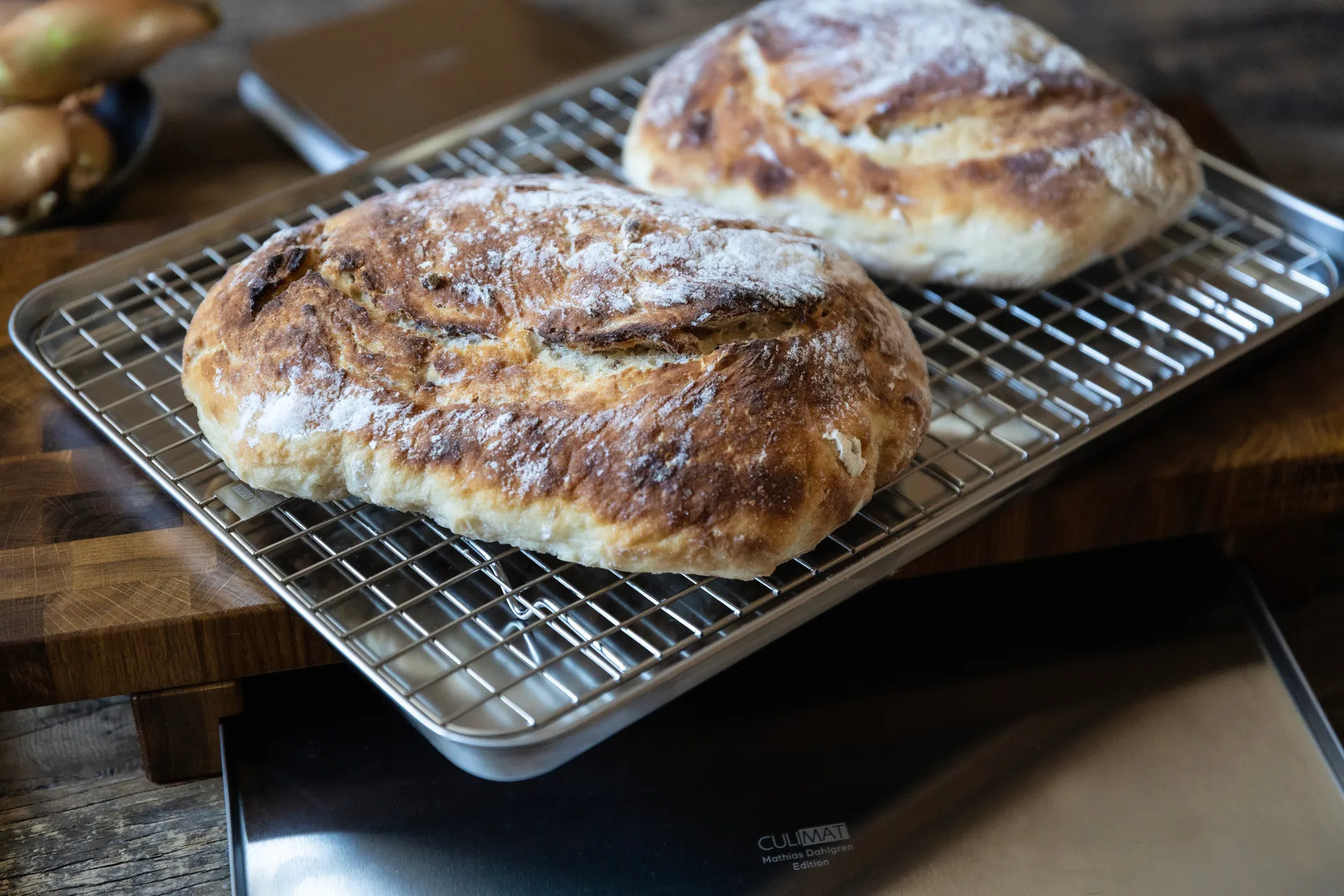 Culimat gastro fad med afkølingsrist, Rustfrit stål, 40,5x30,5 cm Culimat