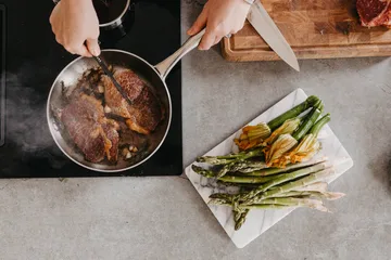 Culimat stegepande 5-lags rustfrit stål - 24 cm - Culimat