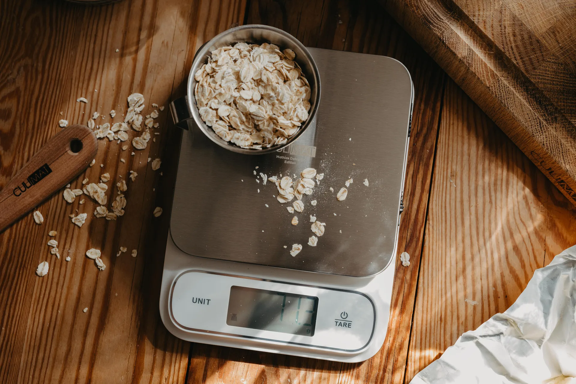 Digital køkkenvægt vandtæt, Hvid-sølv Culimat