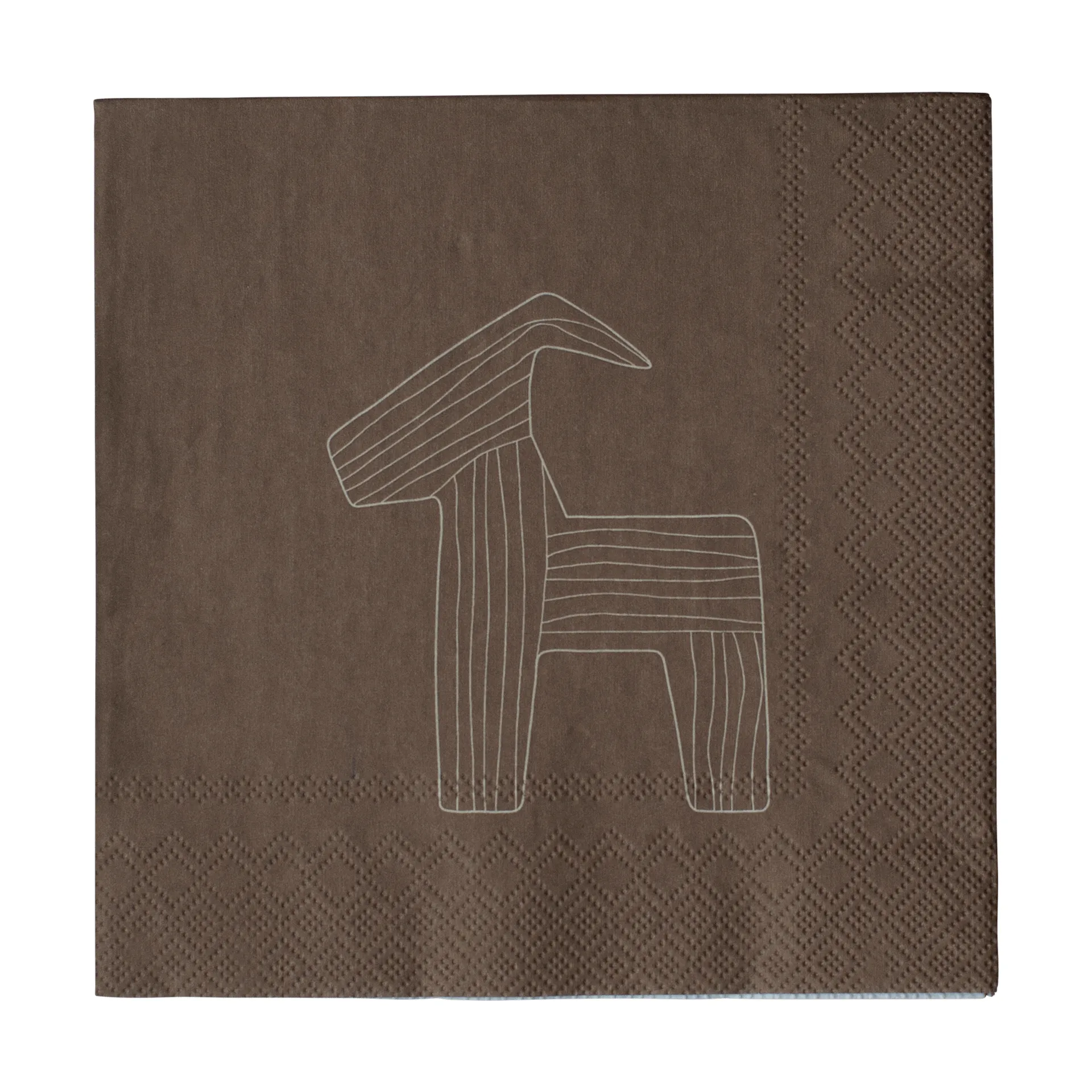 DBKD Bruse papirserviet 33x33 cm 20-pak Brown