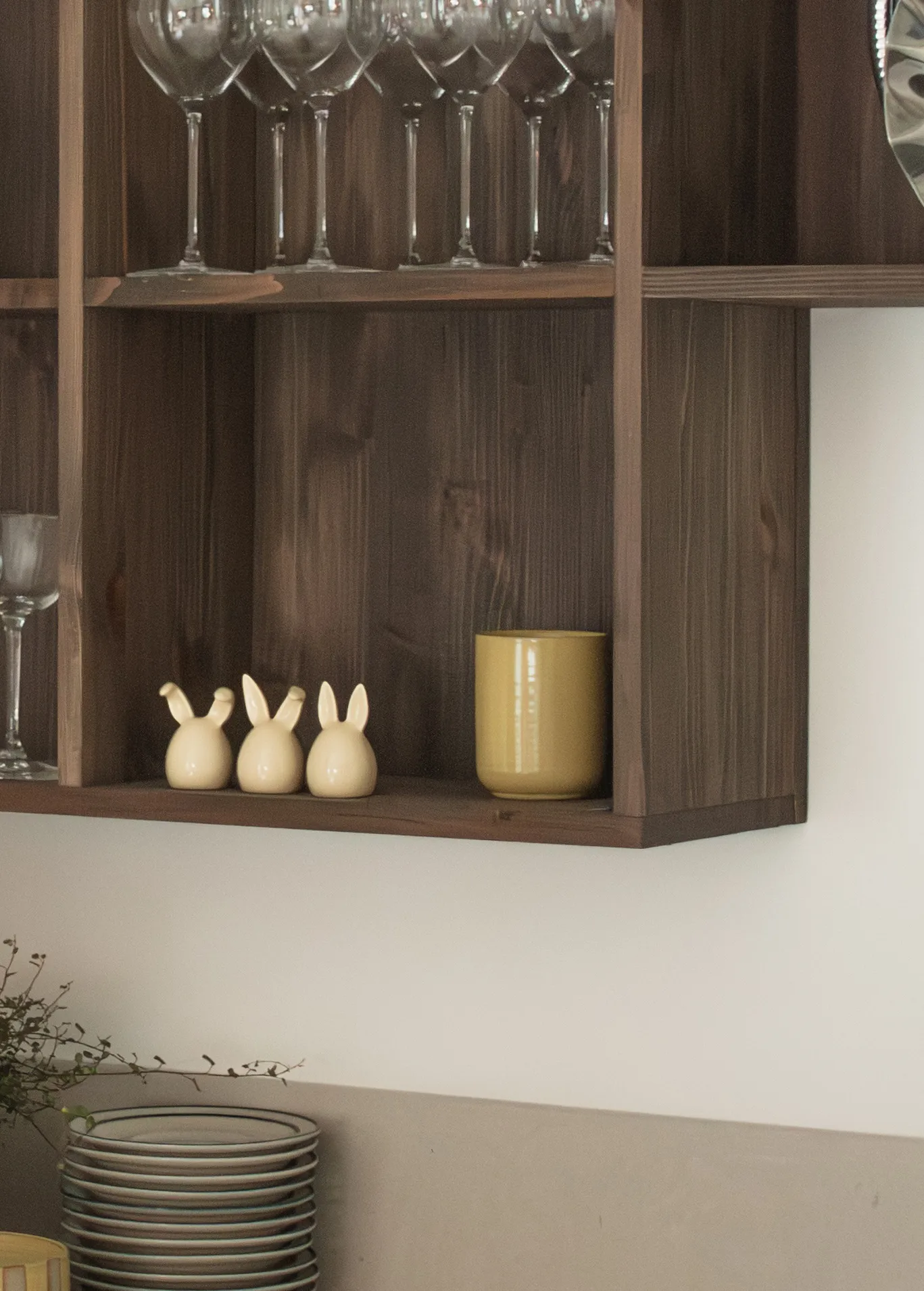 Burn duftlys 60 h, Shiny yellow DBKD