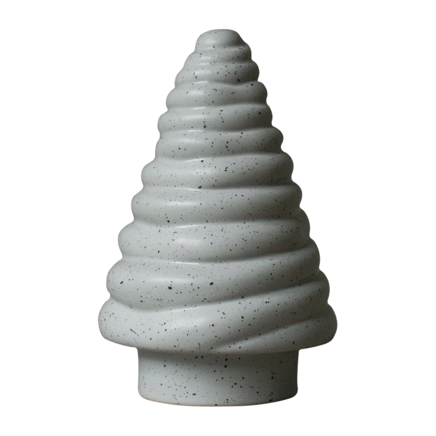 Curl tree dekorationsjuletræ 13 cm, Mole dot DBKD