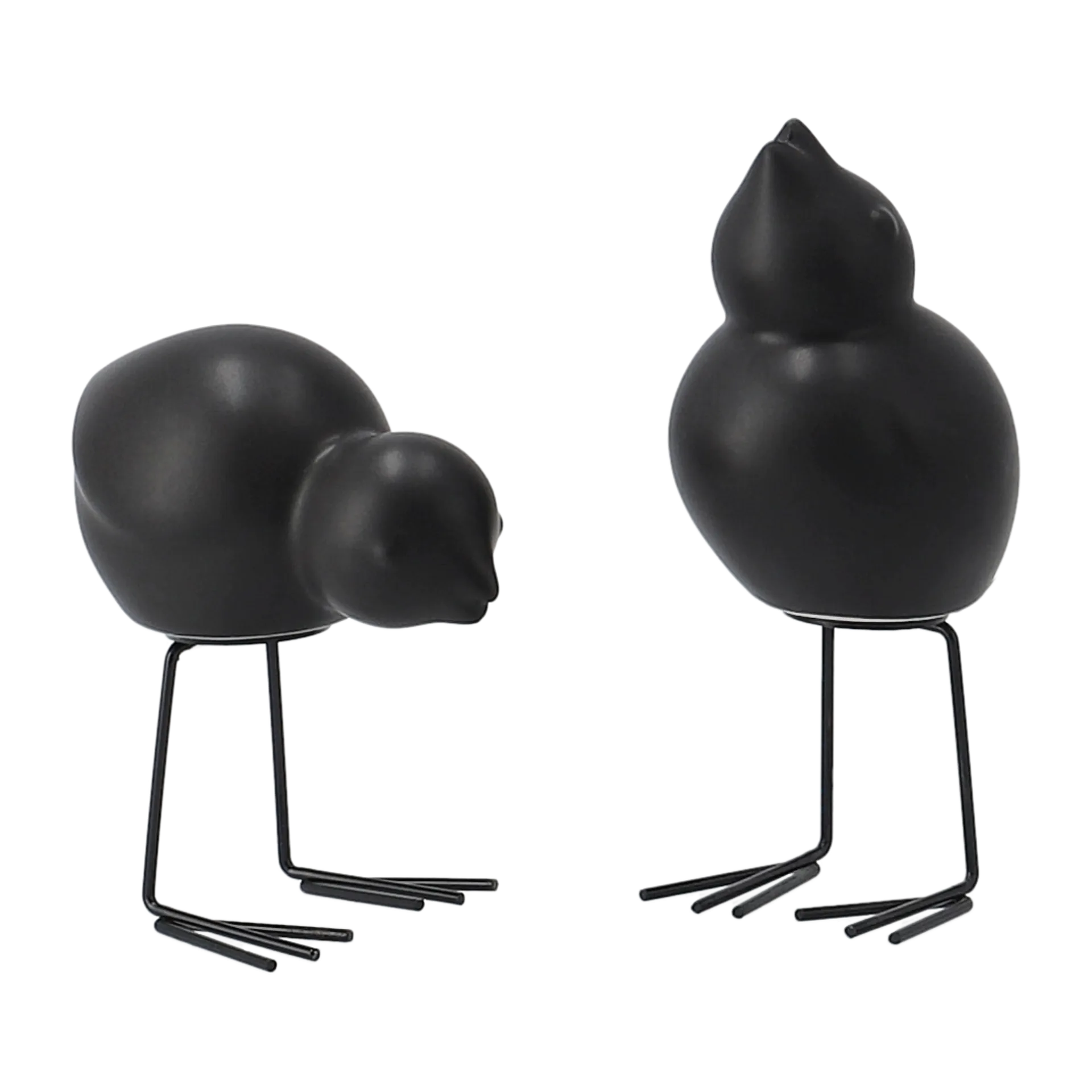 DBKD Swedish Birds påskedekoration 2-pak, Black DBKD
