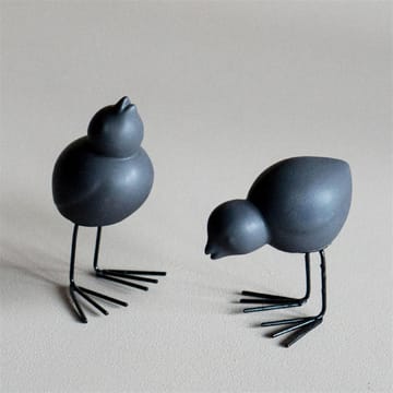 DBKD Swedish Birds påskedekoration 2-pak - Black - DBKD