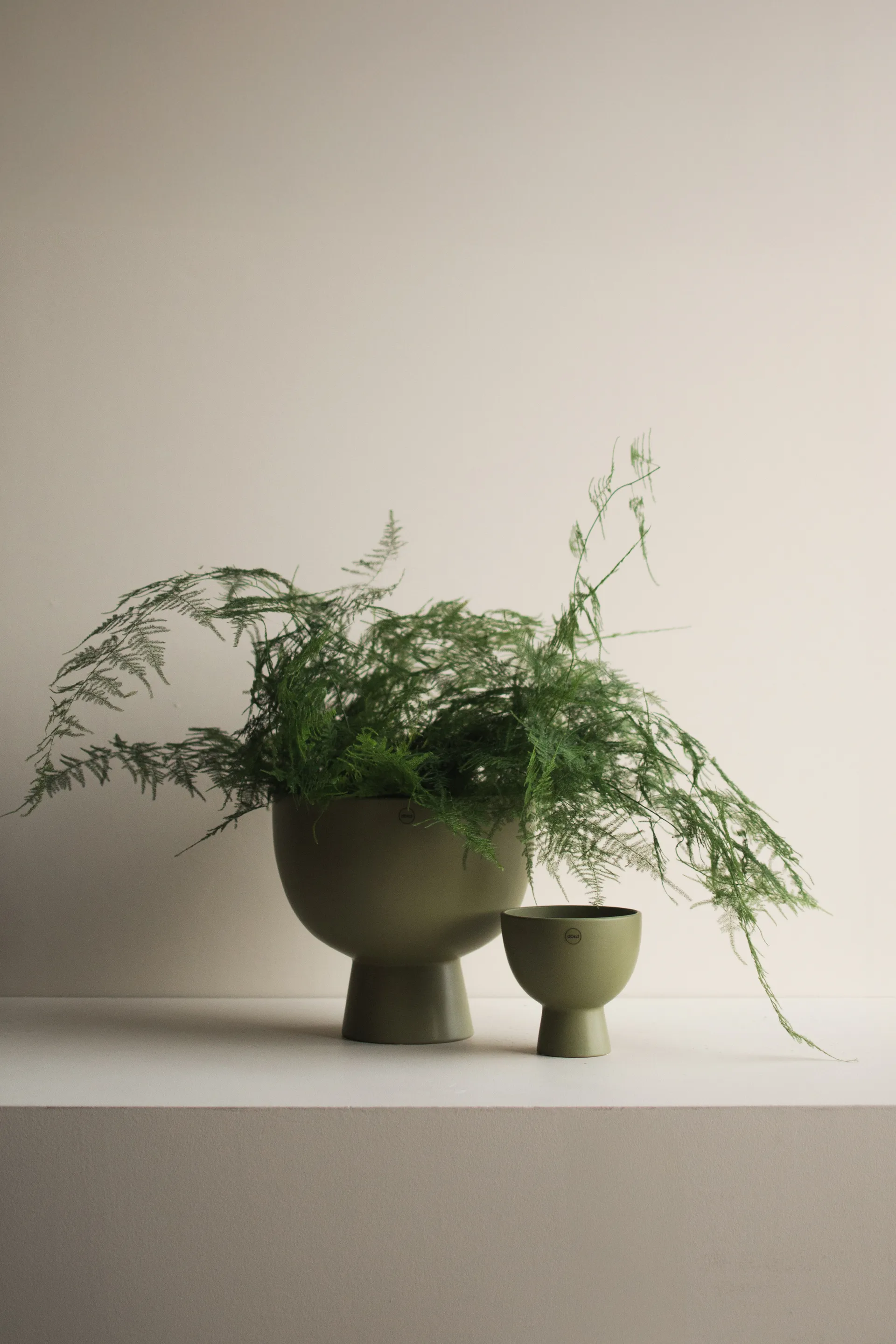 Figure blomsterkrukke Ø15 cm, Green DBKD