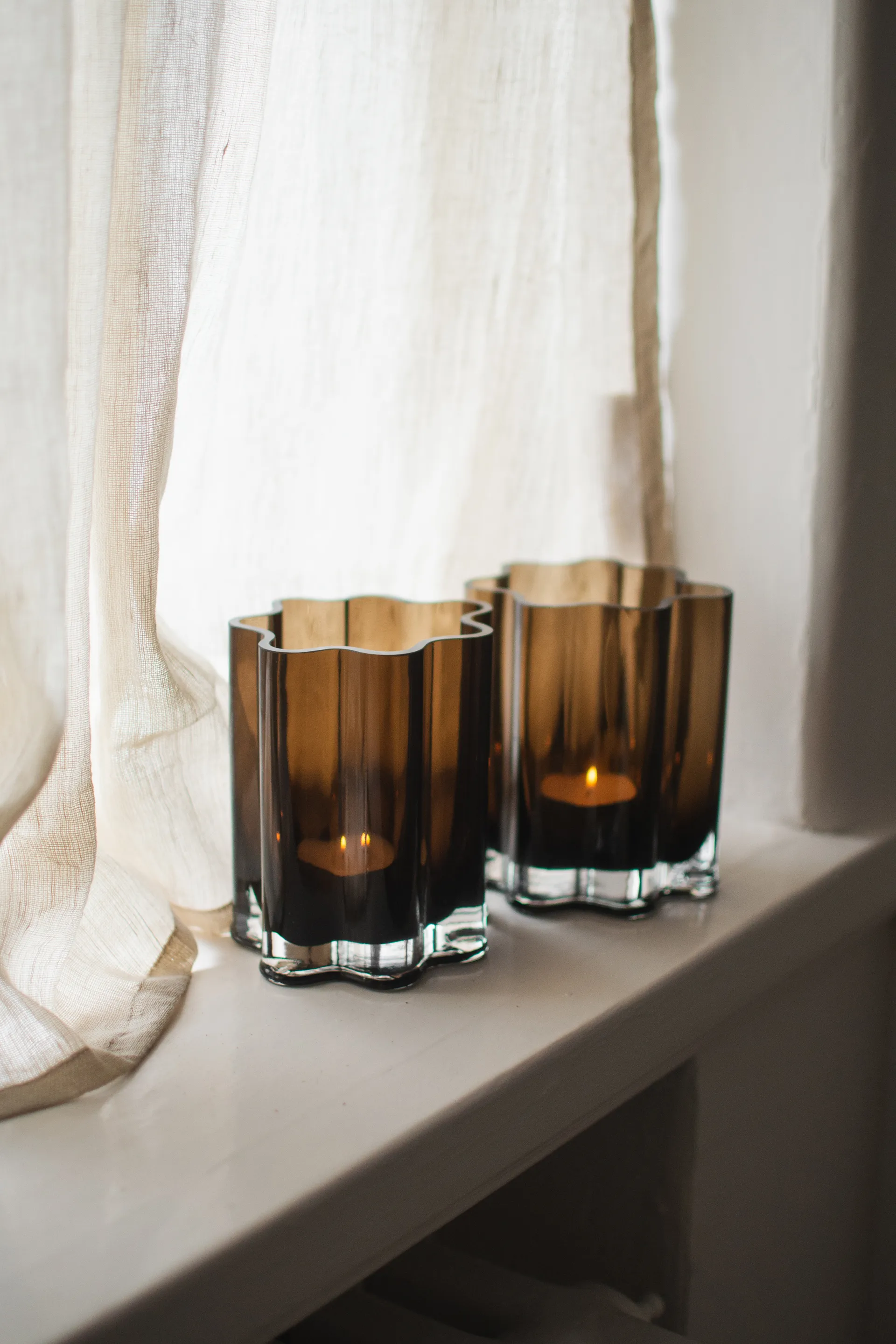 Filter lyslygte, Brown, Ø11,5x13 cm DBKD