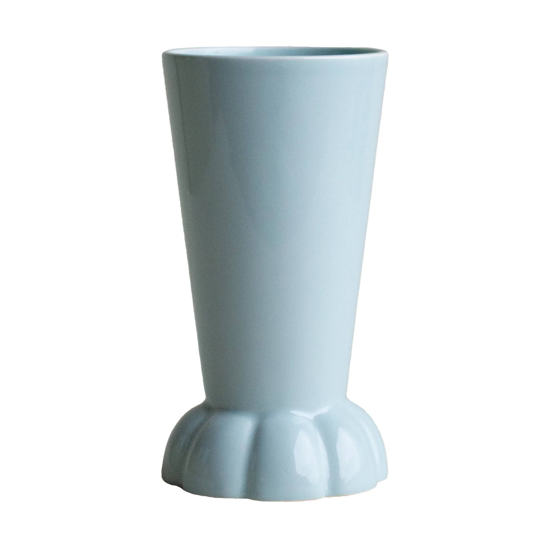 Flora vase 22 cm, Light blue DBKD