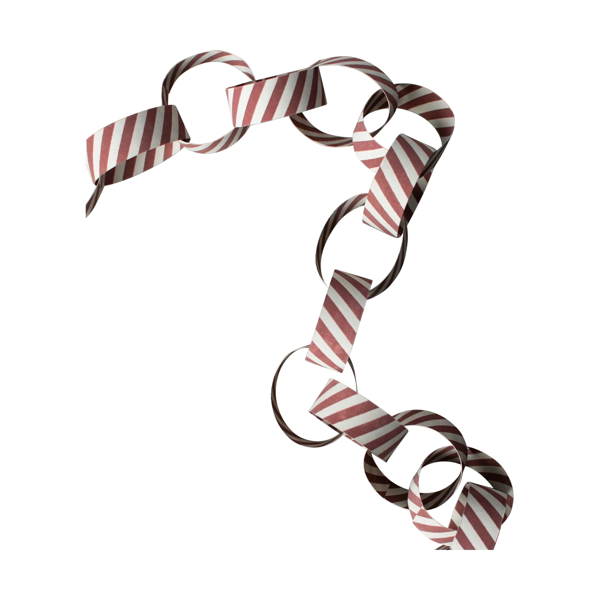 Garland guirlander stribet, Red-white DBKD