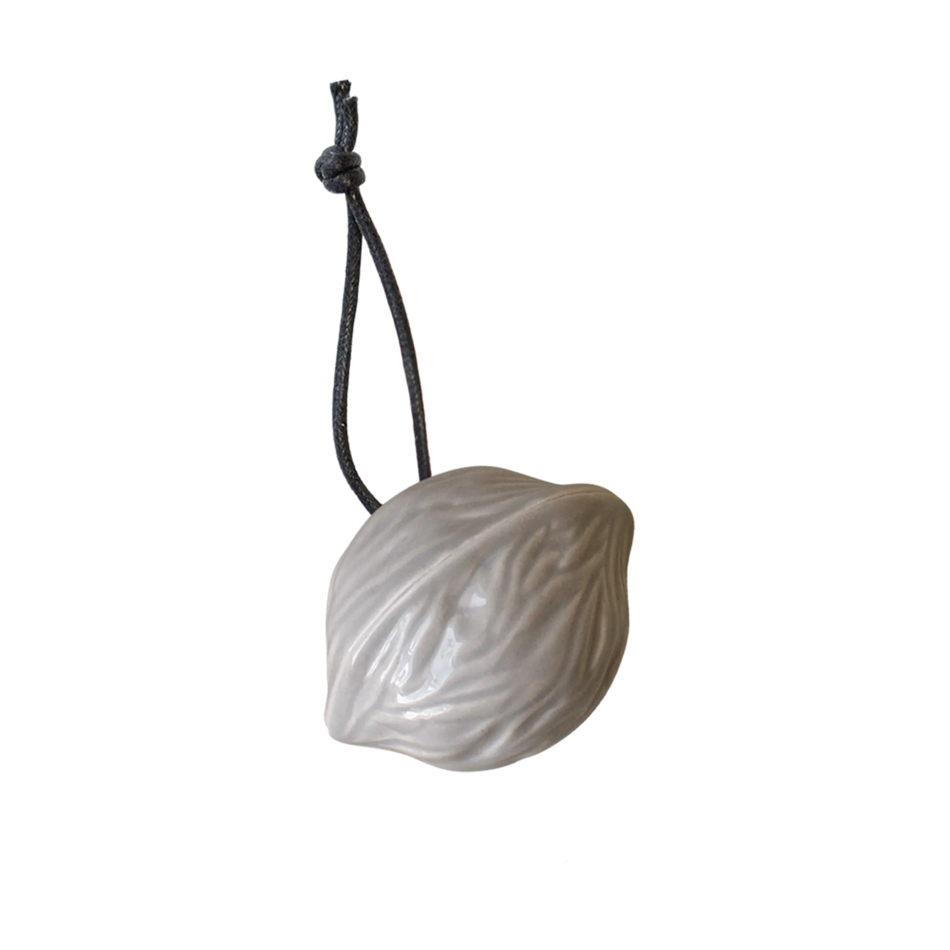 Hanging walnut juletræspynt, Shiny mole DBKD