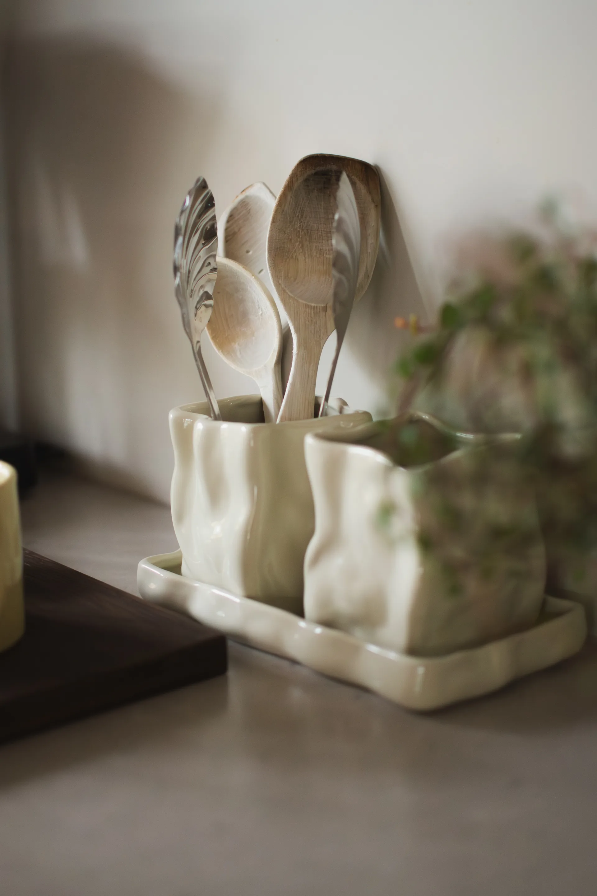 Herb krukke 3 dele, Creme DBKD