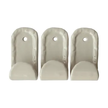 Hook kroge 3-pak - Beige - DBKD