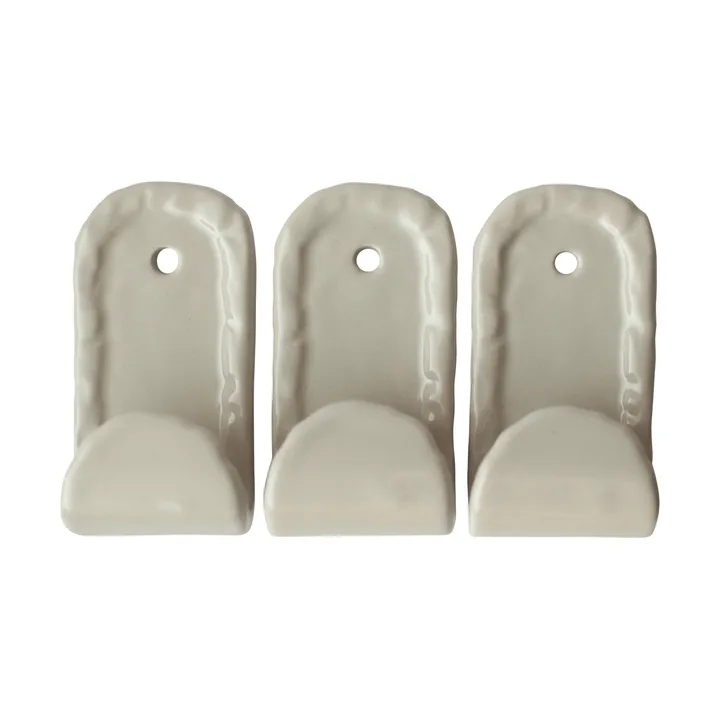 Hook kroge 3-pak - Beige - DBKD