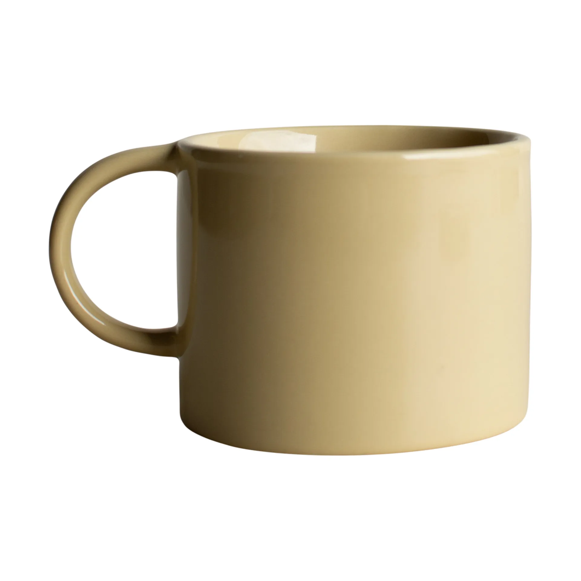 Mug keramikkrus, Yellow DBKD