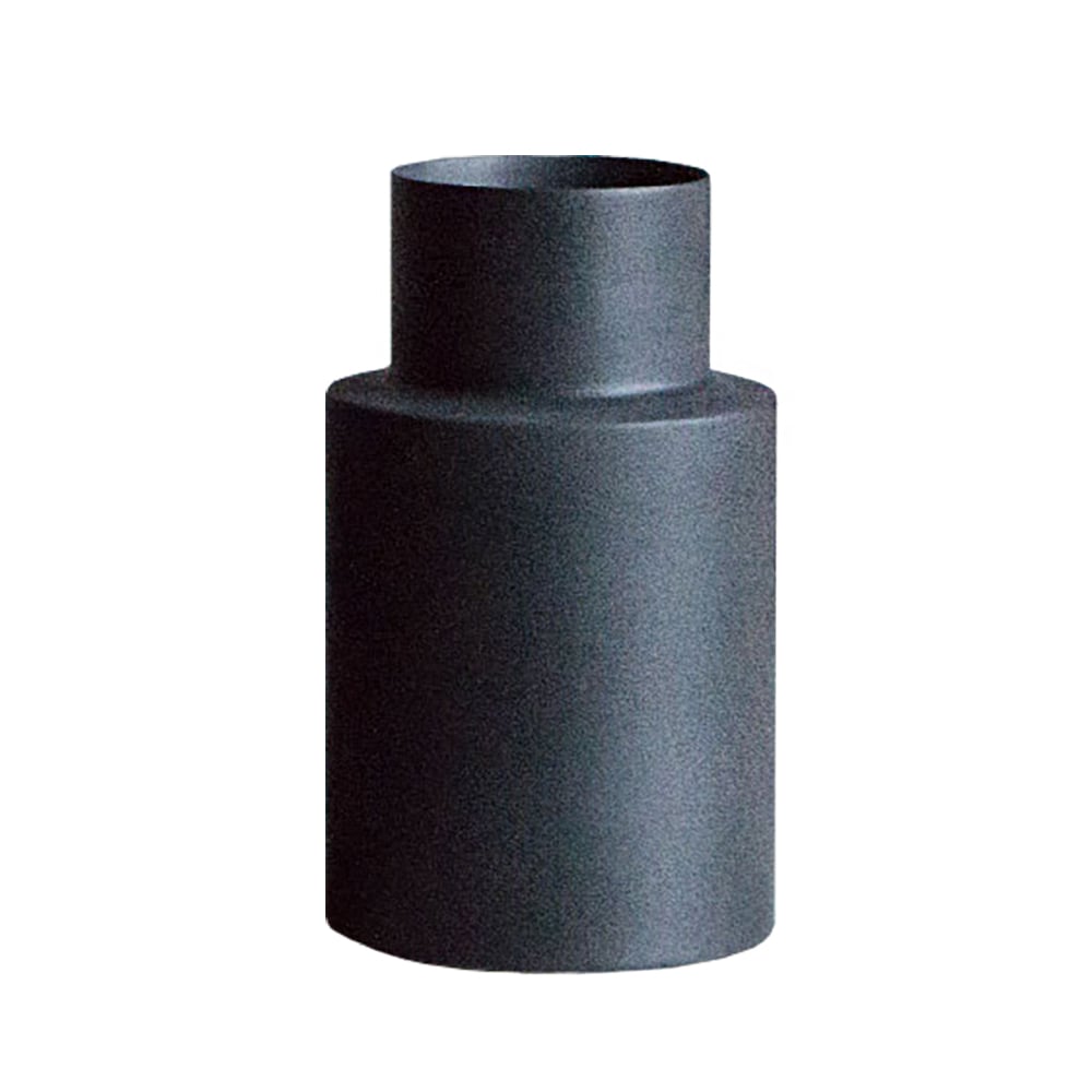 DBKD Oblong vase cast iron (sort) small 24 cm