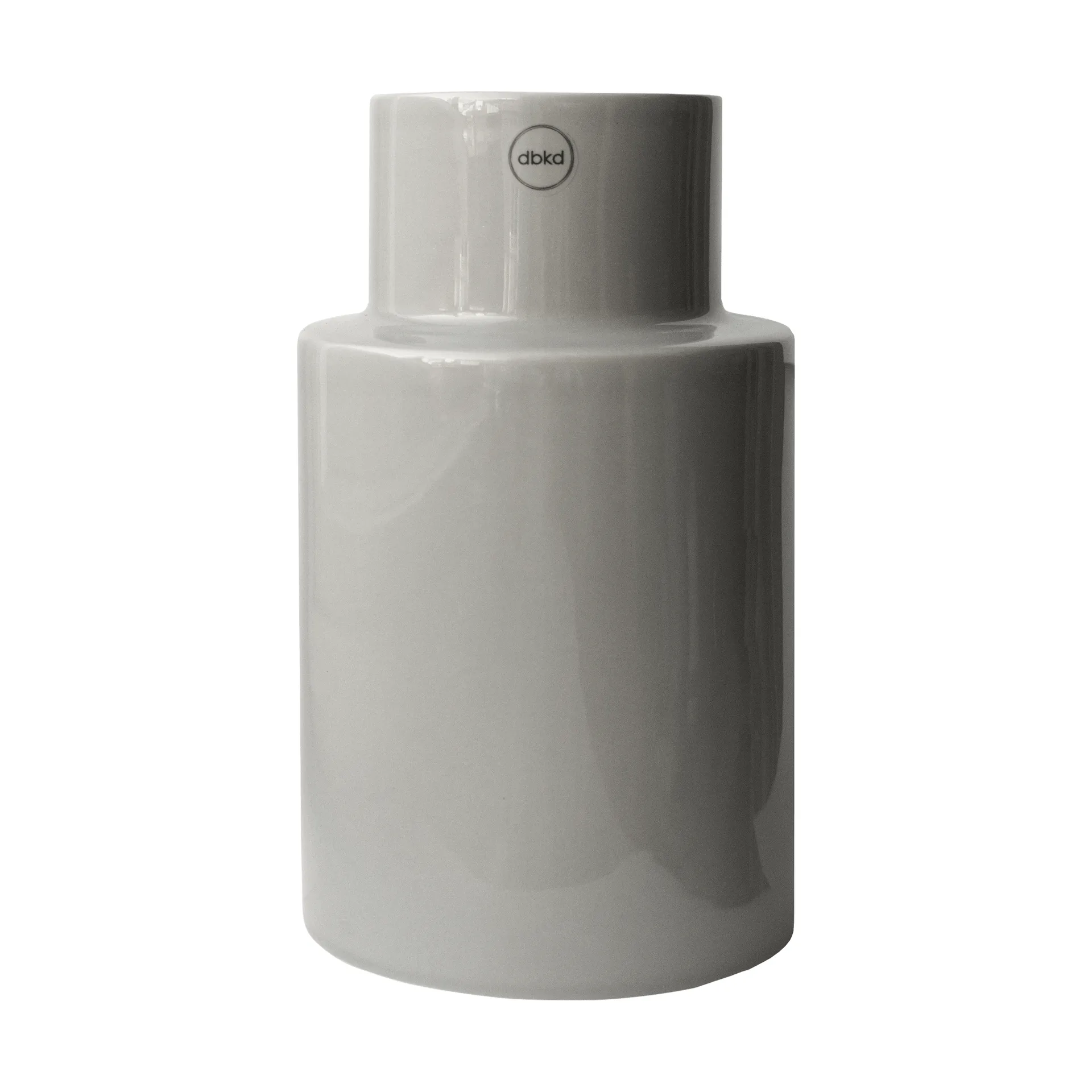 DBKD Oblong vase Shiny mole, small, 24 cm