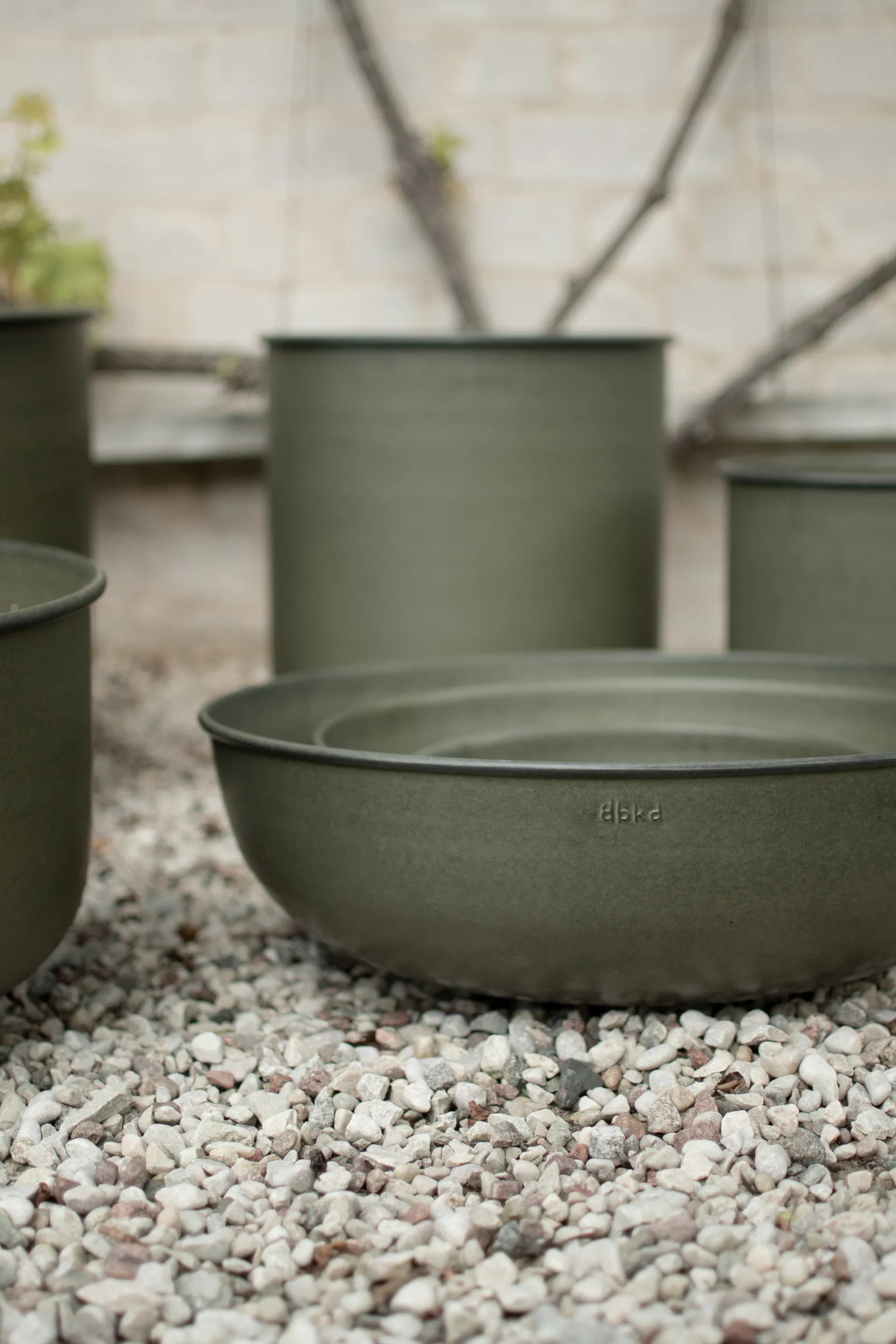 Out bowl 3 dele, Green DBKD