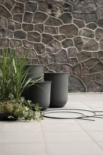Out stripe krukke 3 dele - Black - DBKD