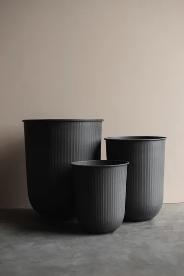 Out stripe krukke 3 dele - Black - DBKD