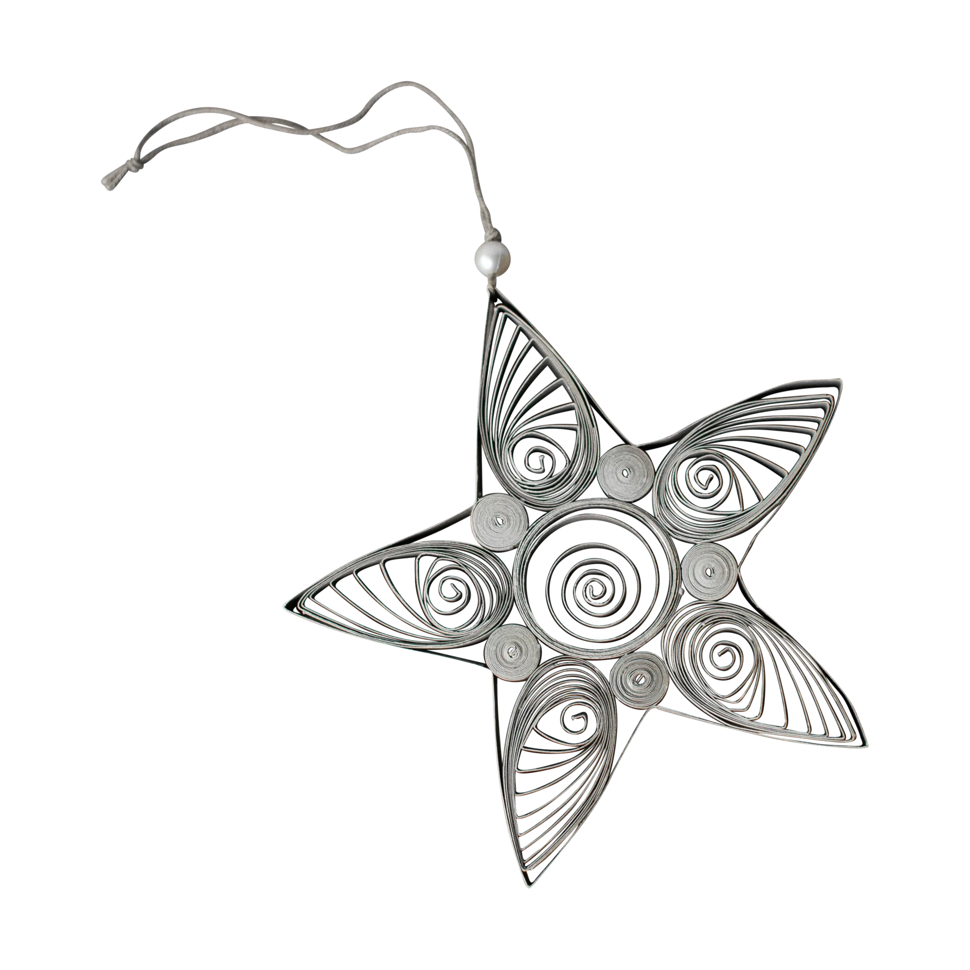 Paper star juleophæng 10,5 cm, Mole DBKD
