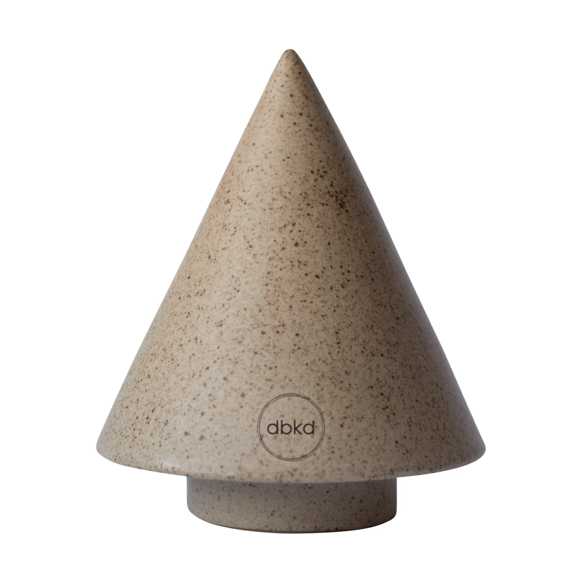 Peak træ dekorationsdetalje, Beige, Ø9 cm DBKD