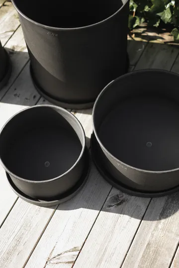 Plant bowl krukke 2-pak - Black - DBKD