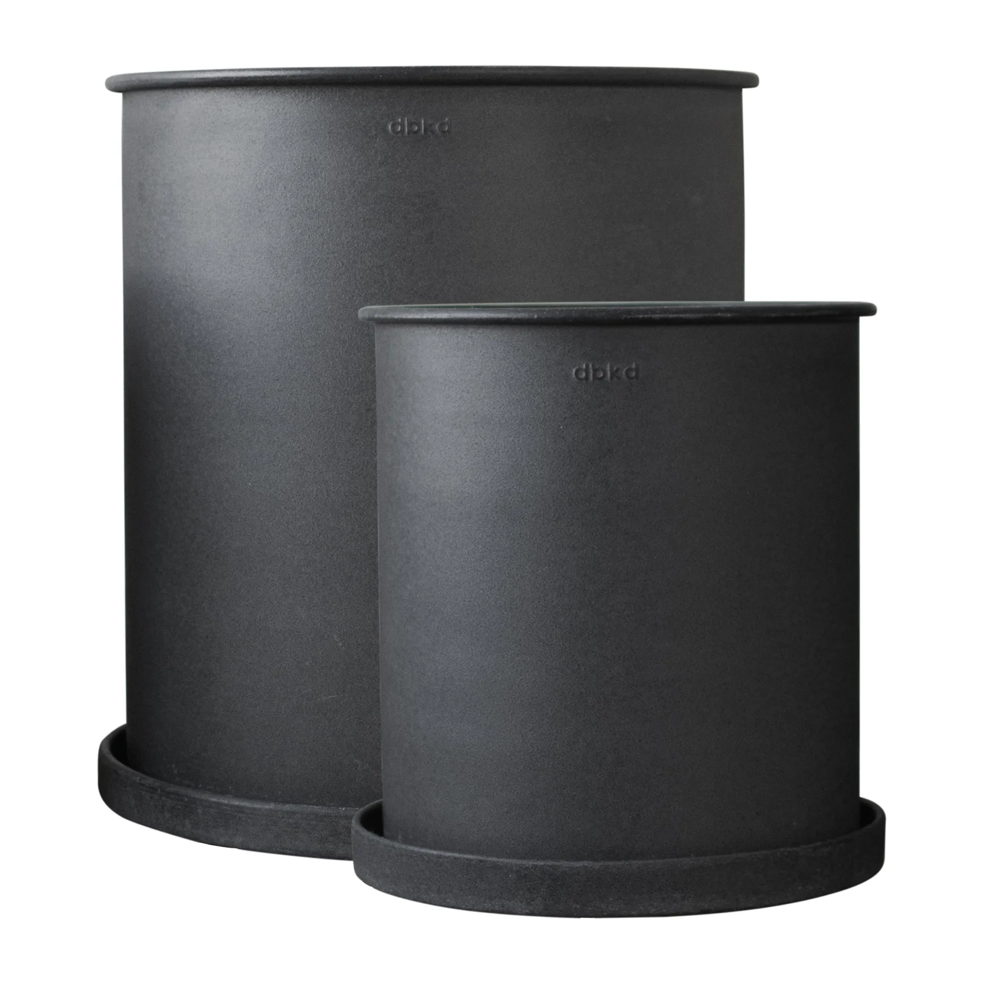 Plant pot krukke large 2-pak, Black DBKD