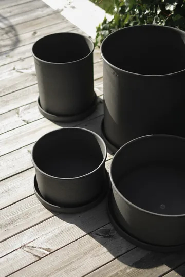 Plant pot krukke large 2-pak - Black - DBKD