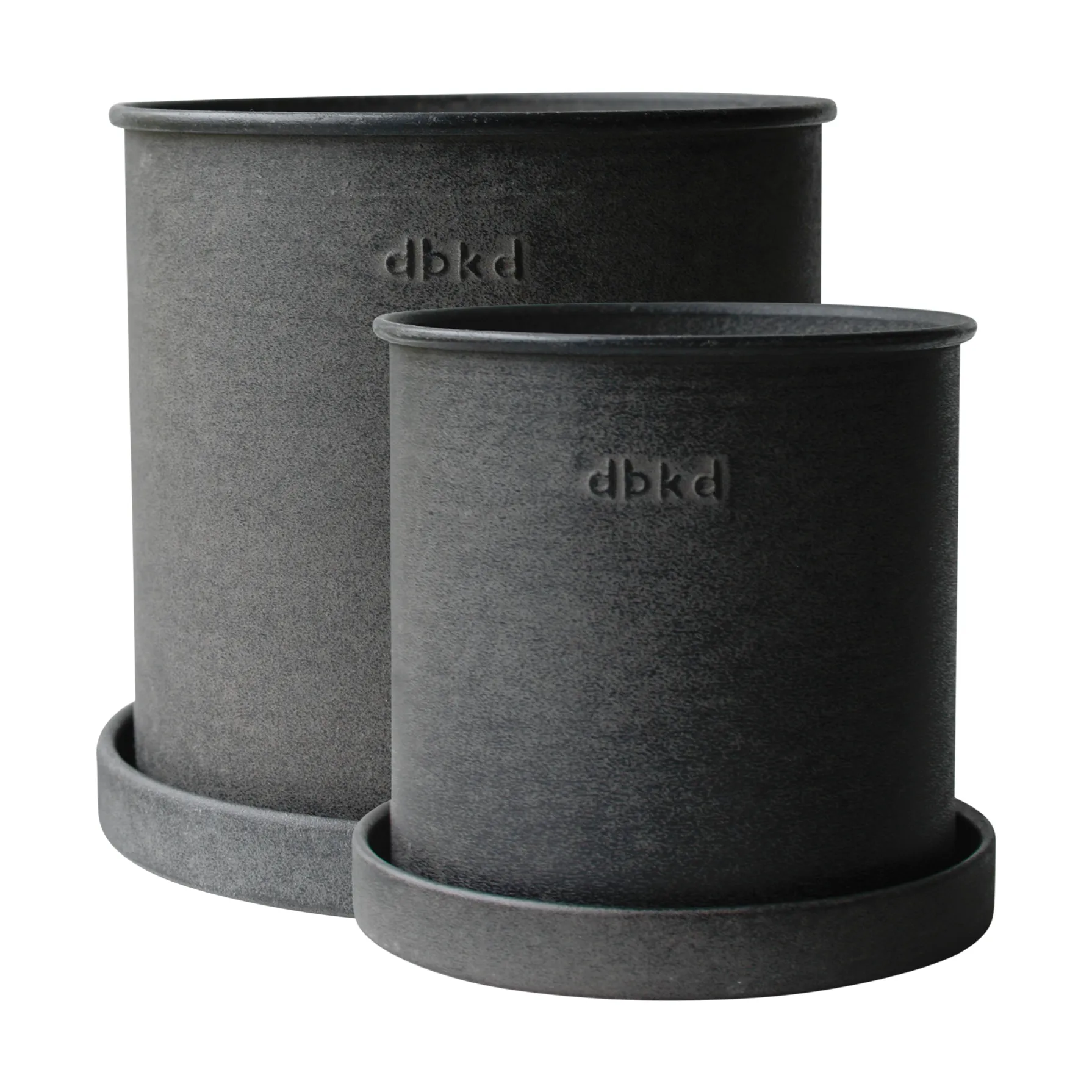 Plant pot potte lille 2-pak, Black DBKD