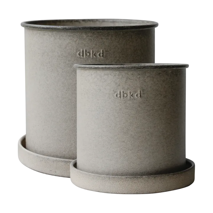 Plant pot potte small 2-pak - Beige - DBKD