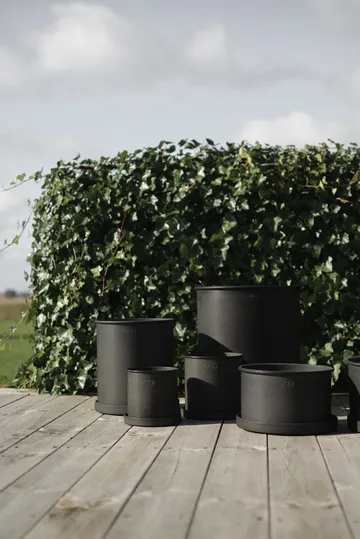 Plant pot potte small 2-pak - Black - DBKD