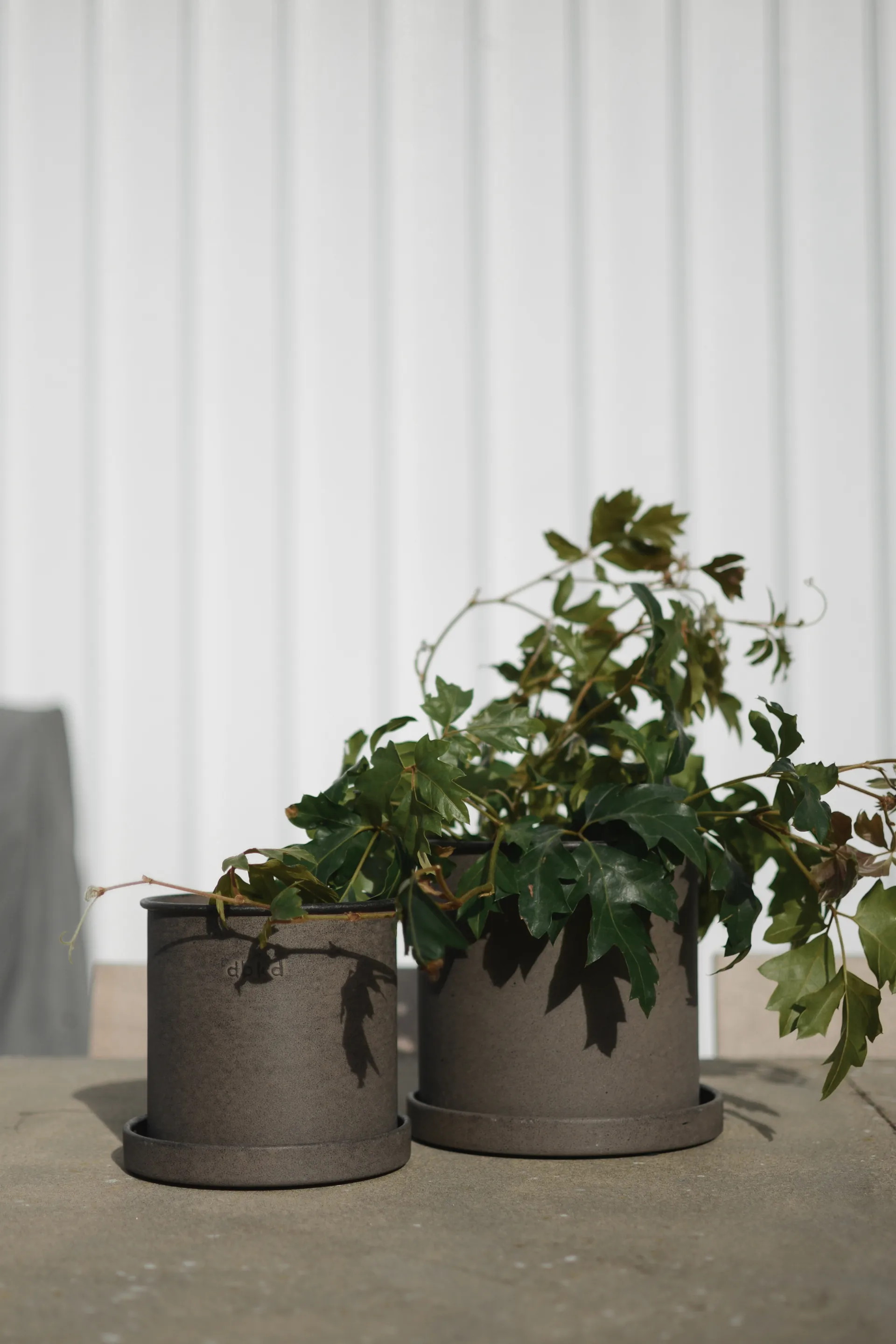 Plant pot potte small 2-pak, Brown DBKD