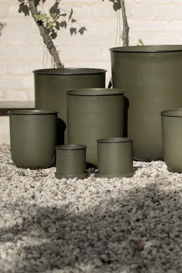 Plant pot potte small 2-pak - Green - DBKD