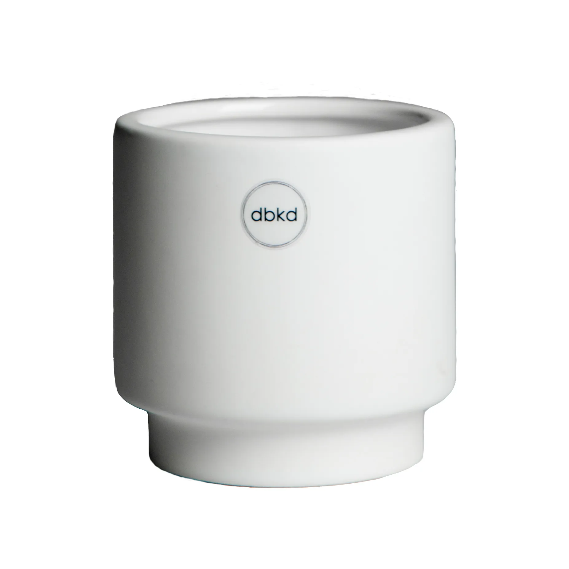 Solid krukke white, Lille Ø10 cm DBKD