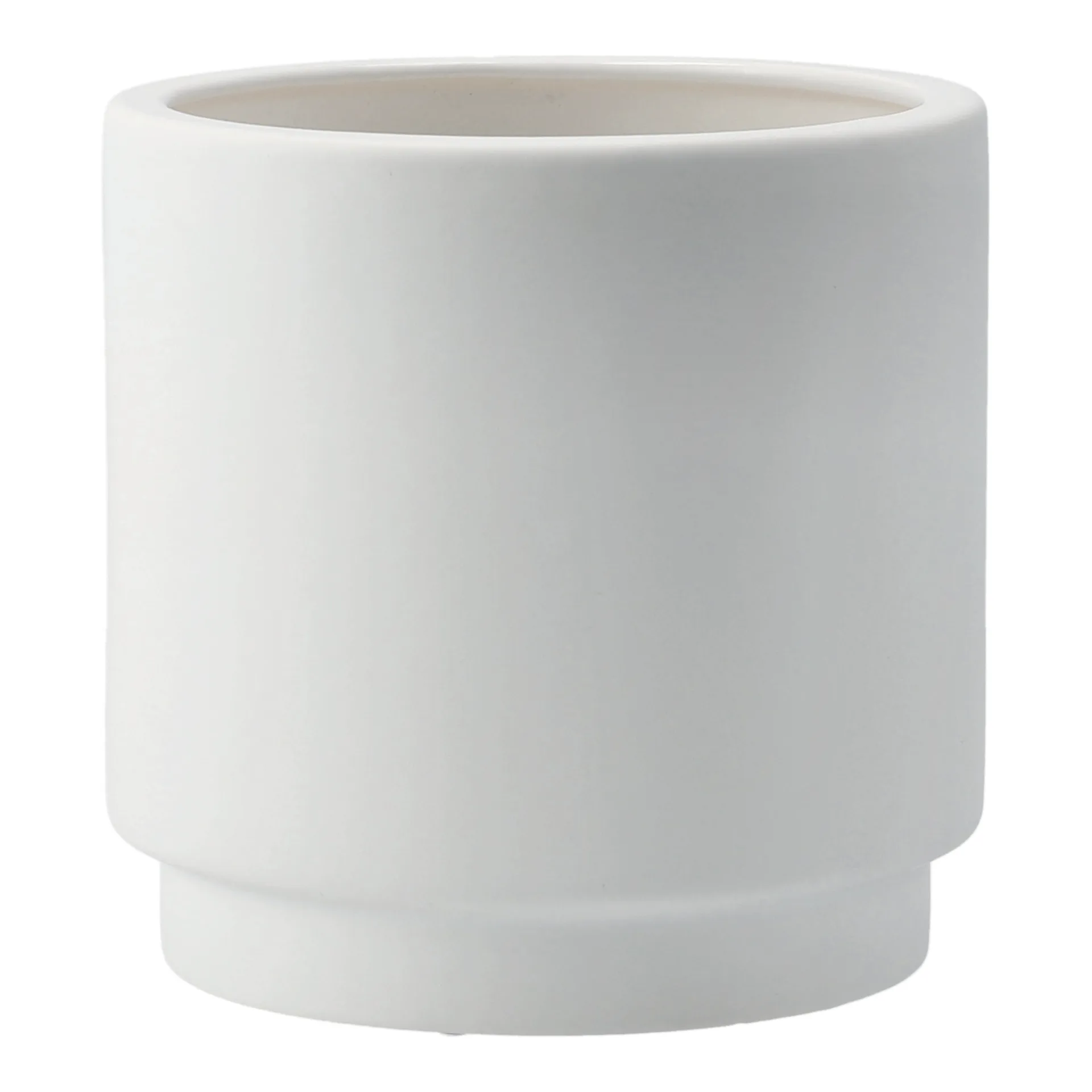 Solid krukke white, Mellem Ø16 cm DBKD