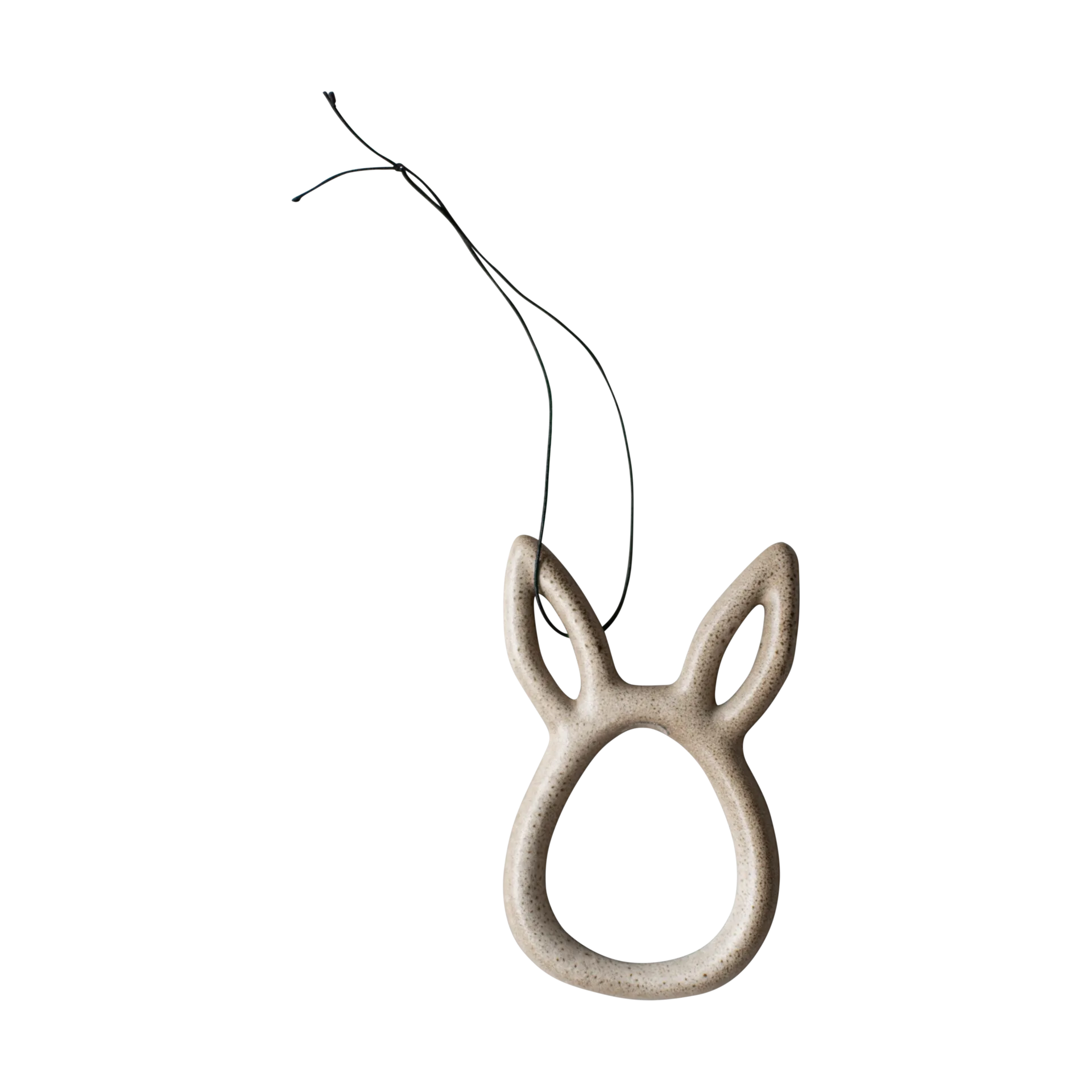 Sprinkle rabbit påskeophæng 8 cm, Beige DBKD