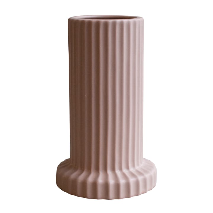 Stripe vase 18 cm, Apricot DBKD