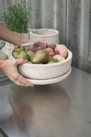 Terra bowl krukke - Sand, Ø30 x 10,5 cm - DBKD